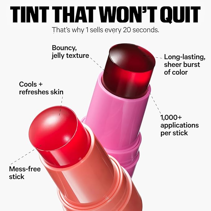 Sifra Cooling milk Jelly Tint - Long Lasting Lip & Cheek Stain (Sheer Finish)