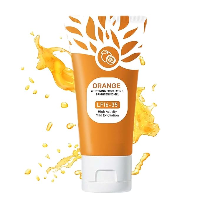 Orange Enzyme Exfoliating Brightening Gel - Deep Cleaning & Dead Skin Remover (100g)