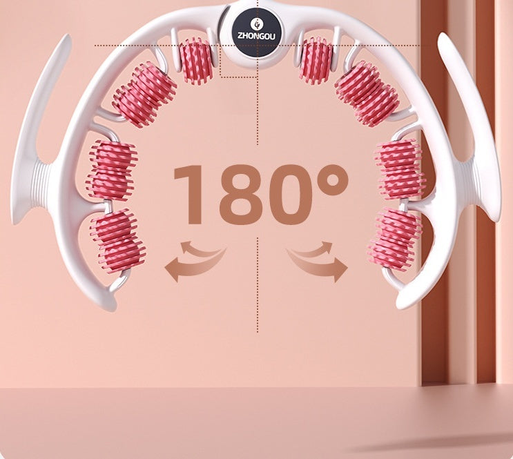 Leg Massage Machine | Leg Roller for Muscle Relaxation & Fitness | Ring Clip Design